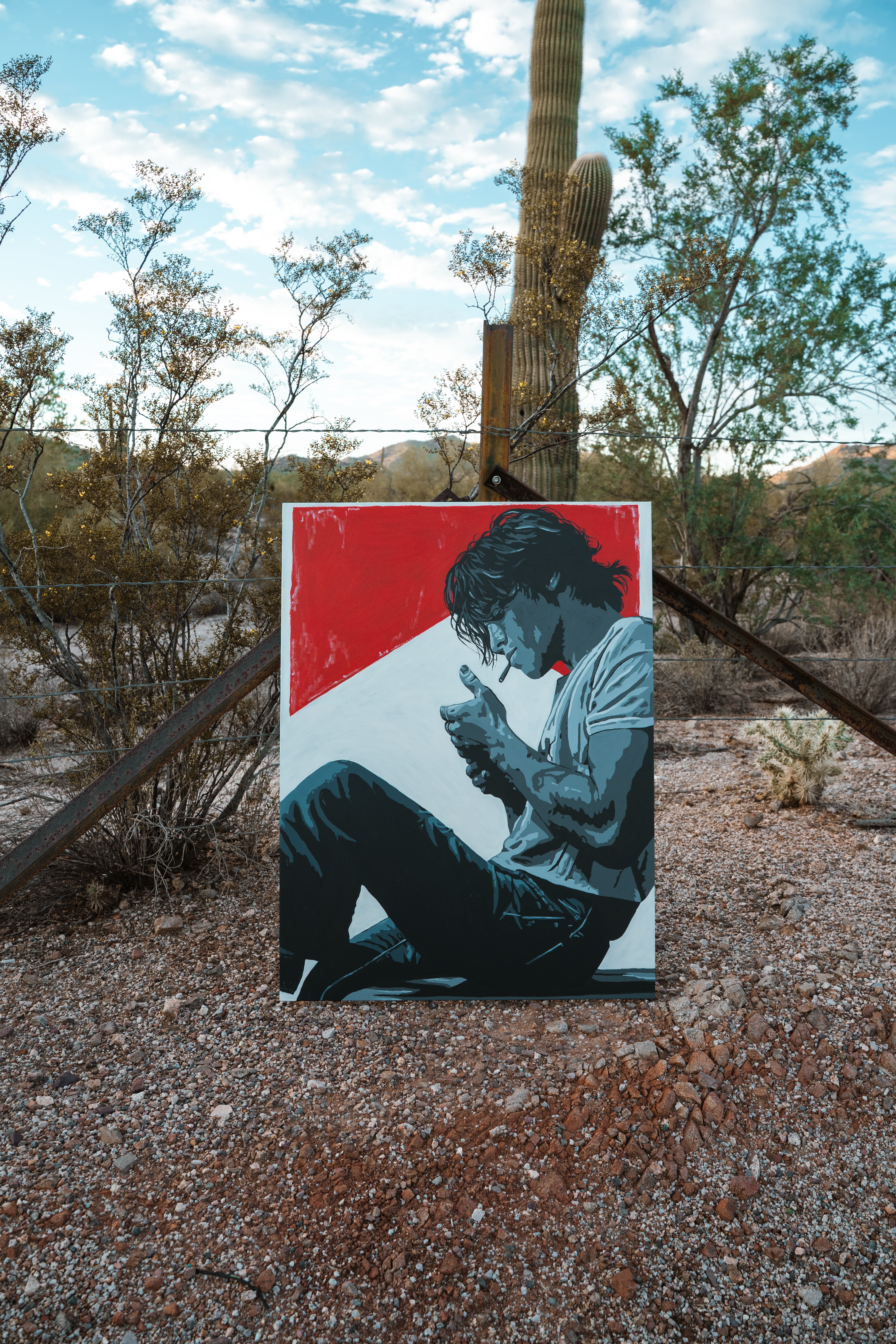 Nirvana shown as a canvas print