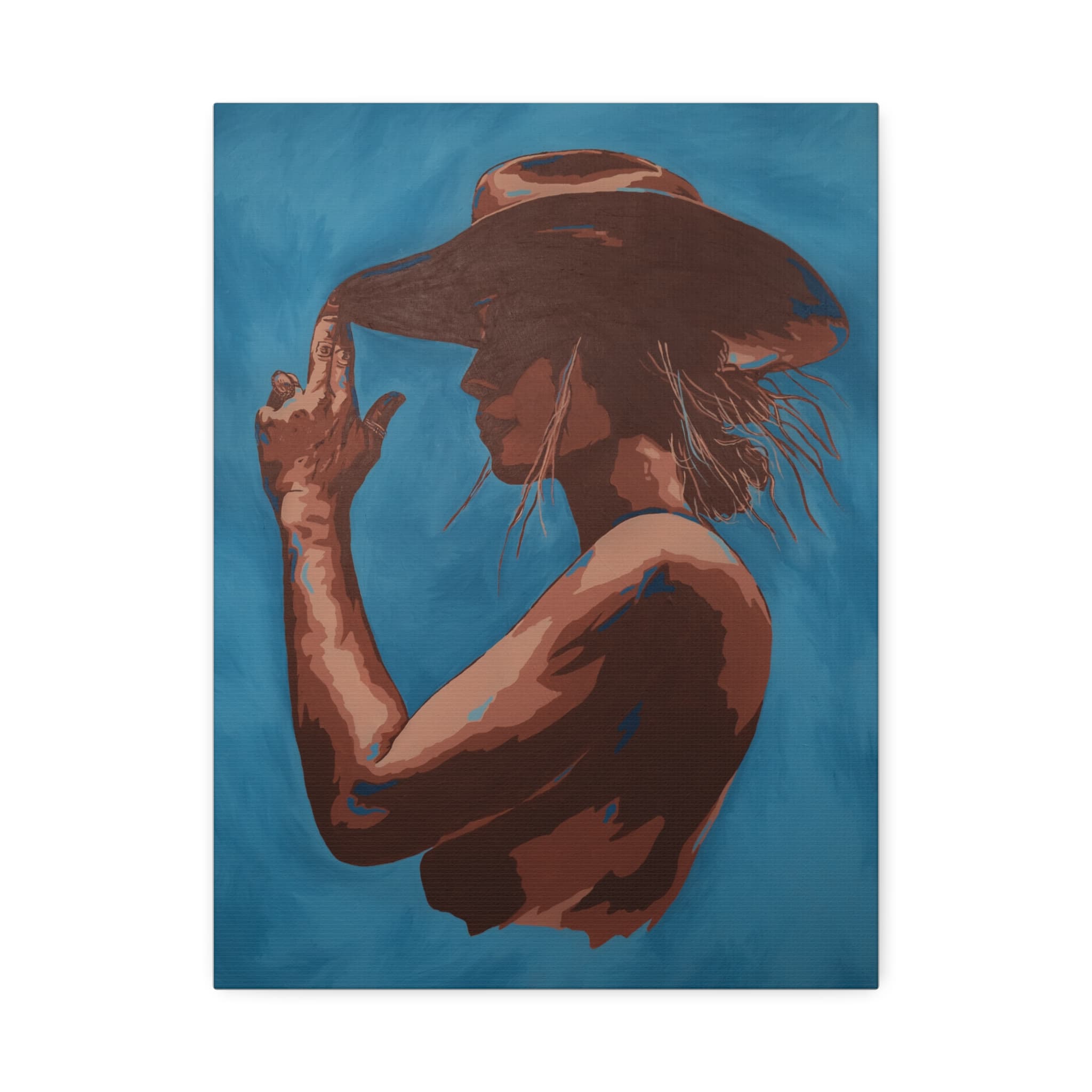 Come and Get Her shown as a canvas print